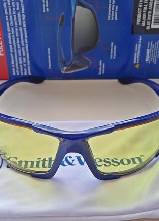 Тактичні окуляри smith & wesson. куплені у сша. жовті лінзи2 фото