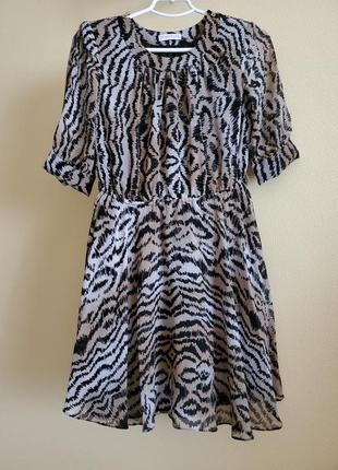 Сукня в тигровий принт whistles