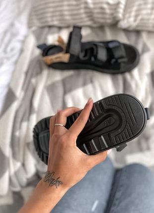 Босоніжки slippers black боссоножки сандалі сандалии7 фото