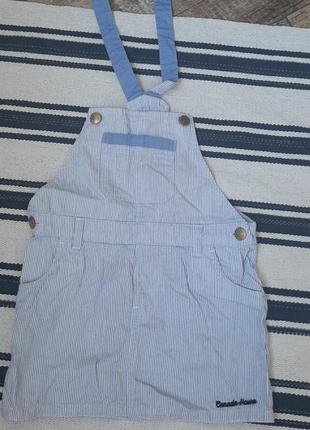 Крутий бавовняний сарафанчик для дівчинки