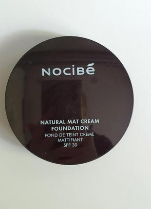 Тонуючий крем-пудра nocibé natural mat cream fond de teint crème matifiant spf30