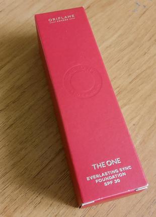 Тональна основа the one everlasting sync spf 30 oriflame оріфлейм крем тоналка нейтральний беж 357834 фото