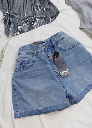 Джинсові шорти/ джинсовые шорты2 фото