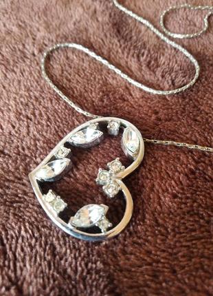 Підвіска кулон серце chartage 2