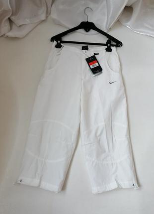 Bridgings cotton nike оригінальний, білий колір, розмір на тегу l, цінник - 138 доларів, але штани з3 фото