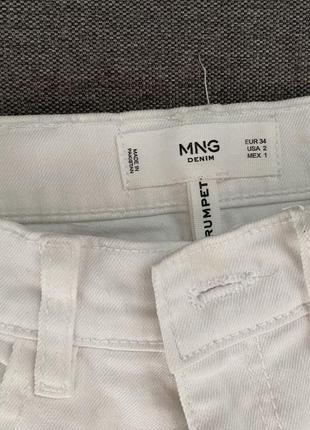 Дуже красиві джинси з вишивкою від mango (стан нових)8 фото