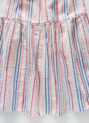 Легкий летний воздушный сарафан жатка артикул: 11760