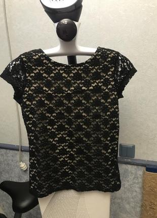 Ажурна кофтинка блузка