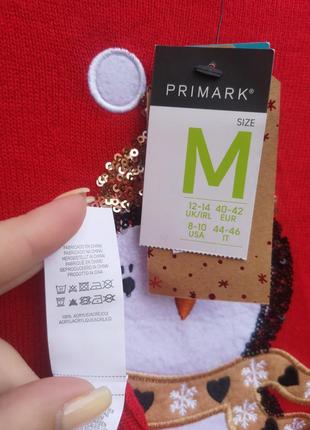 Новий светр новорічний primark5 фото