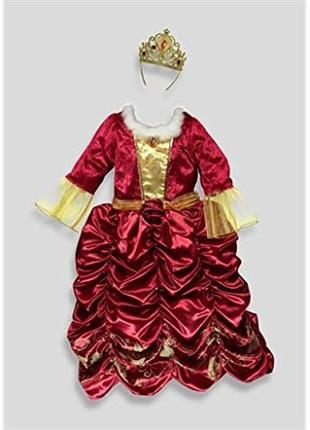 Christmas's belle dress 4-5р красавица и чудовище