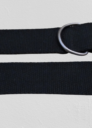 Текстильний ремінь з d-образної пряжкою під джинси/військовий тактичний6 фото