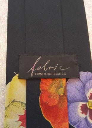 Шелковый галстук fabric frontline zurich5 фото