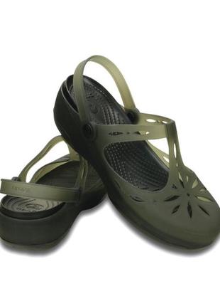 Сандалі crocs carlie cutout р. w5-23см. оригінал