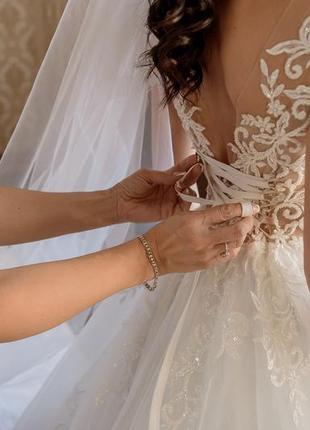 Весільна сукня 👰4 фото