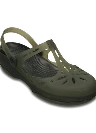 Сандалии crocs carlie cutout р. w5-23см. оригинал