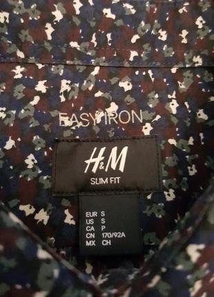 Мужская рубашка h&m.6 фото