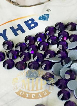Стразы yhb lux, цвет purple velvet, hf, ss 20 (4.6-4.8мм) *100шт3 фото
