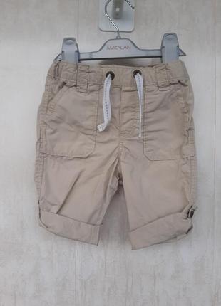 Легкие штаны-шорты на малышп