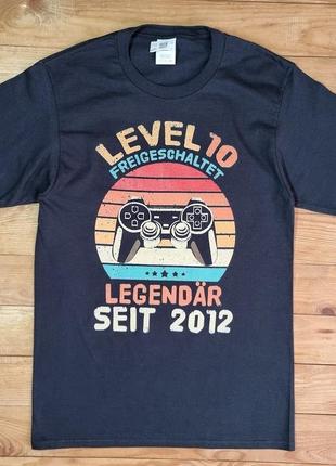 Мужская футболка, размер s, цвет черный