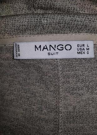 Жатая блуза с запахом от mango! p.-l4 фото