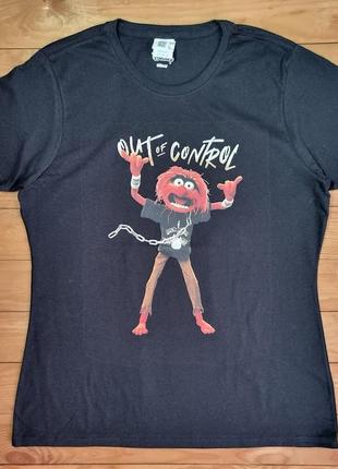 Женская футболка, размер l, цвет черный