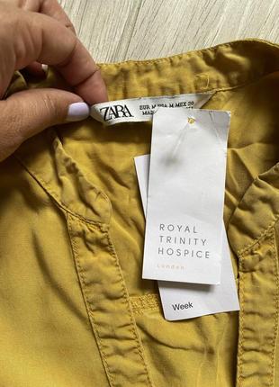 Жовте плаття zara 5