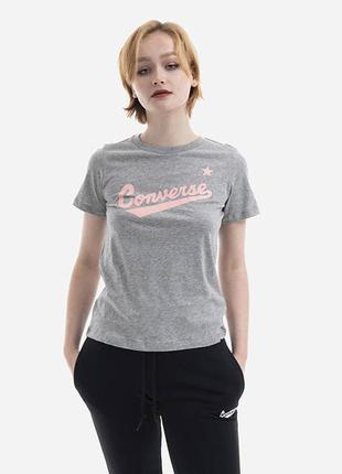 Футболка жіноча converse center front nova tee