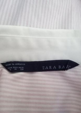 Рубашка в полоску zara2 фото