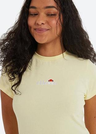 Футболка женская ellesse ci tee light yellow3 фото