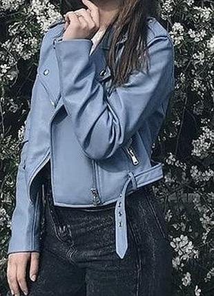 Кожанка bershka 2