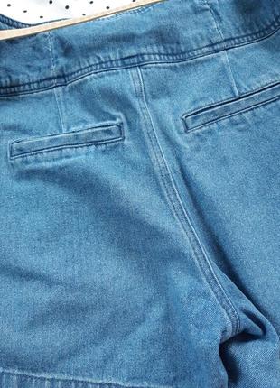 Актуальные стильные джинсовые шорты с высокой посадкой, vero moda,  p. m8 фото