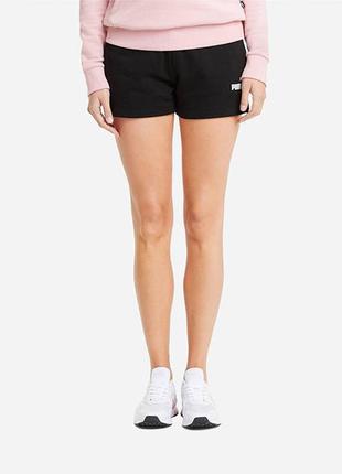 Шорты женские puma essentials sweat shorts1 фото