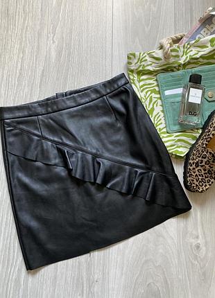 Шкіряна спідниця на принцесу primark