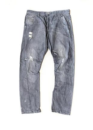 Мужские джинсы карго дуги в байкерском стиле 36l размер skinny carrot туречня