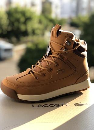 Черевики lacoste hi top urban breaker leather