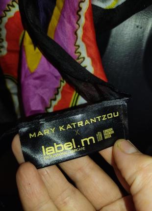 Дизайнерский шарф mary katrantzou x label.m4 фото