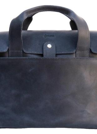 Мужская сумка-портфель из натуральной кожи крейзи хорс rk-1812-4lx tarwa3 фото