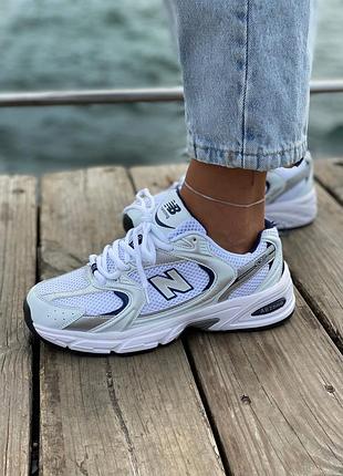 Кросівки new balance 530 white/silver, кросівки