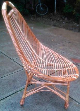Кресло  плетеное2 фото