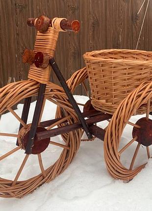 Велосипед большой с корзиной