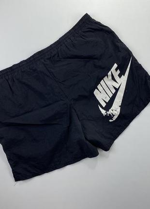 Винтажные нейлоновые шорты nike2 фото