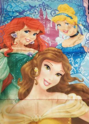 Детский спальный мешок-одеяло принцессы.