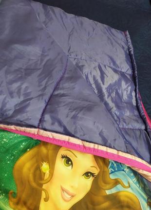 Детский спальный мешок-одеяло принцессы.
