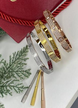 Браслет у коробочці в стилі cartier🌟🌟🌟3 фото