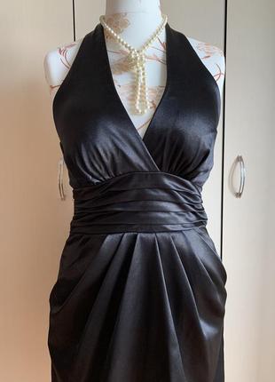 Чорное платье ретро2 фото