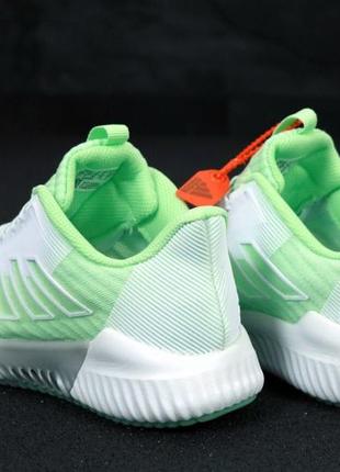 Женские кроссовки adidas climacool green white 36-374 фото