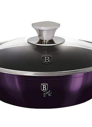 Сотейник berlinger haus purple eclipse 6631-bh (2,3 л, 24х6,5 см)