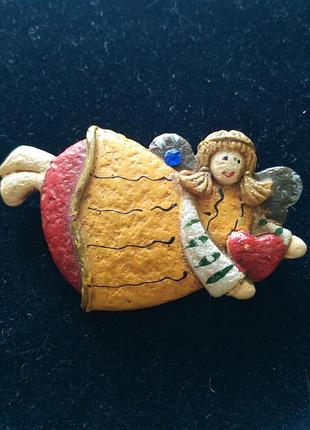 Вінтажна брошка