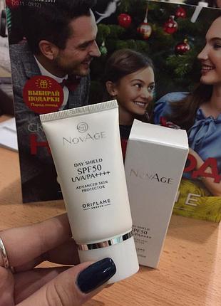 Мультифункциональный защитныйкрем для лица spf 50 novage