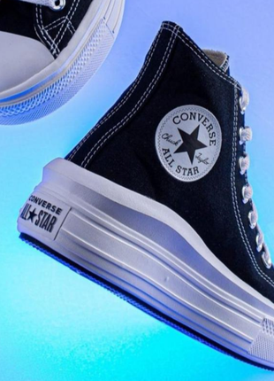 Оригинальные кеды на платформе converse chuck taylor move конверс